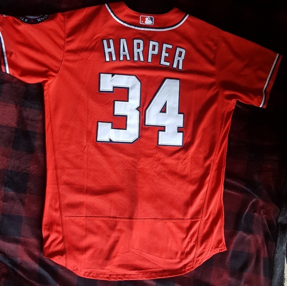 Bryce Harper Washington Nationals Majestic Men's - Picture 2 of 5